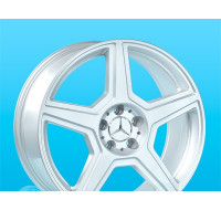 Replica Mercedes (A-F99504) W8.5 R19 PCD5x112 ET35 DIA66.6 silver